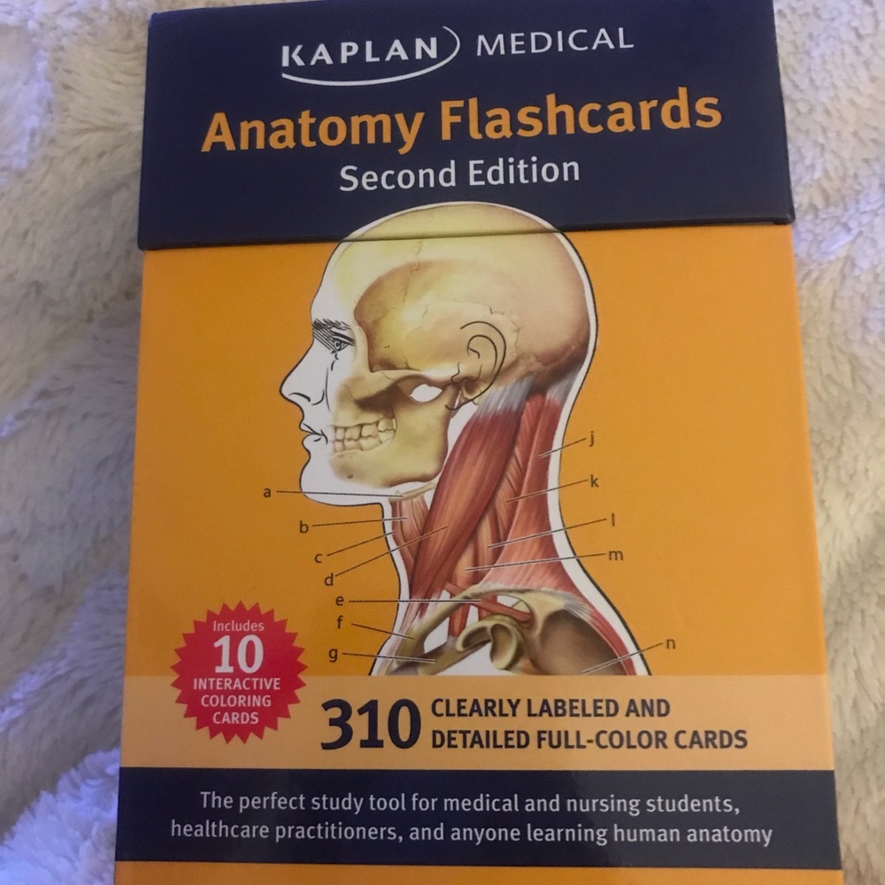 Human Anatomy Books and Flashcards